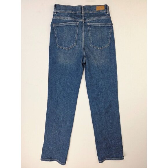 DL1961 Size 27X31 Womens Patti Straight Maternity Blue Denim Logo Tag Jeans - Picture 1 of 13